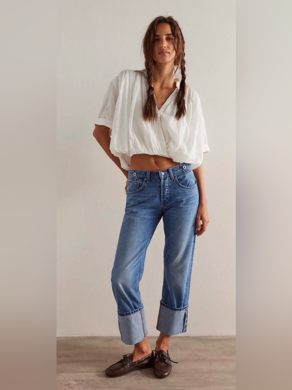 We The Free Slim Shade Selvedge Jeans